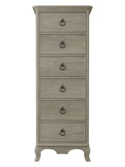 Willis & Gambier Oak Camille Wooden Chest of 6 Drawer Drawers - Image 5 of 5