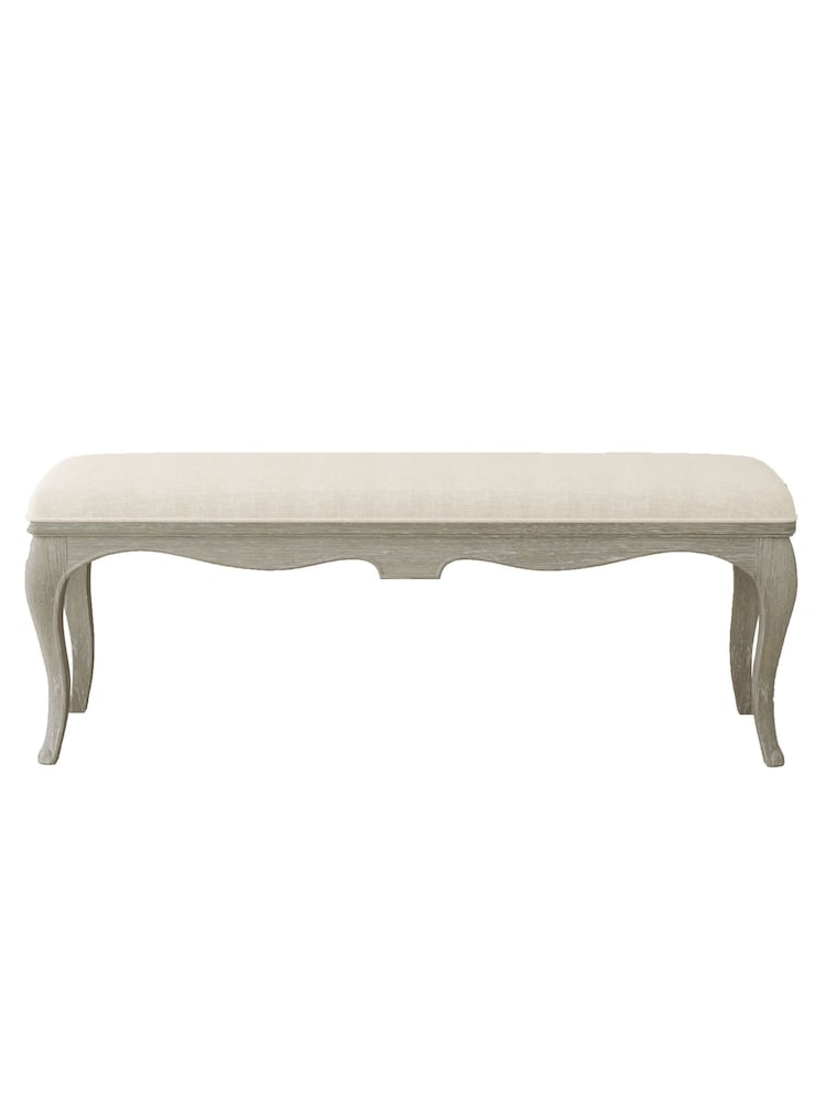 Willis & Gambier Oak Camille Wooden Bench - Image 3 of 3