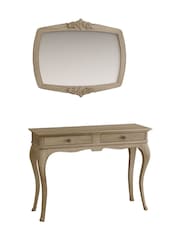 Willis & Gambier Oak Camille Wall Wooden Mirror - Image 3 of 3