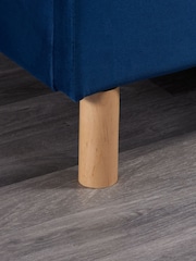 Birlea Blue Loxley Upholstered Fabric Bed - Image 3 of 5