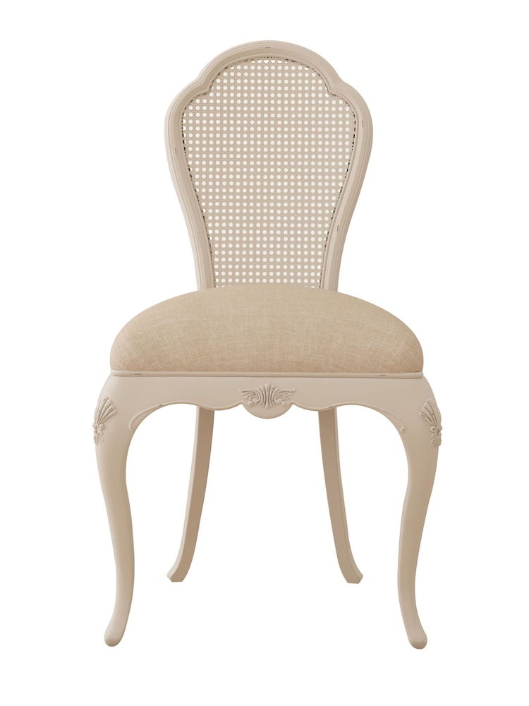 Willis & Gambier Ivory Ivory Wooden & Upholstered Bedroom Chair - Image 3 of 3 Willis & Gambier Ivory Ivory Wooden & Upholstered Bedroom Chair - Image 3 of 3