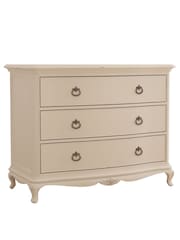 Willis & Gambier Ivory Wooden Chest of 3 Drawer Drawers - Image 3 of 4