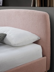 Birlea Blush Pink Otley Upholstered Boucle Bed - Image 2 of 5