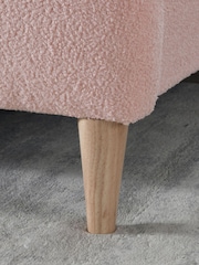 Birlea Blush Pink Otley Upholstered Boucle Bed - Image 4 of 5