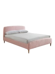 Birlea Blush Pink Otley Upholstered Boucle Bed - Image 5 of 5