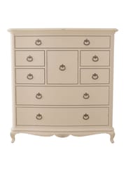 Willis & Gambier Ivory Wooden Chest of 8 Drawer Drawers - Image 2 of 4