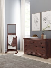 Willis & Gambier Brown Antoinette Wooden Chest of 7 Drawer Drawers - Image 1 of 3