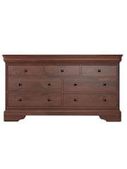 Willis & Gambier Brown Antoinette Wooden Chest of 7 Drawer Drawers - Image 2 of 3