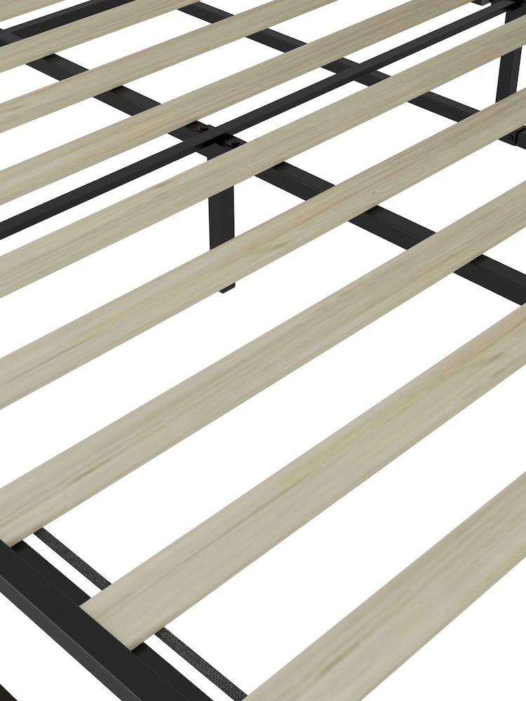 Birlea Black Soho Metal Platform Bed - Image 5 of 5