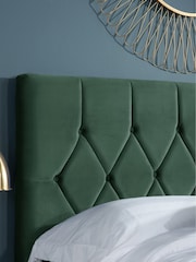Birlea Grey Loxley Upholstered Fabric Bed - Image 2 of 5