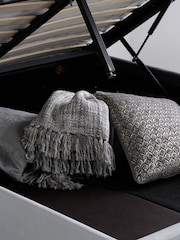 Birlea Grey Loxley Upholstered Fabric Bed - Image 6 of 8