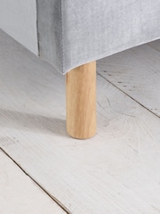 Birlea Grey Loxley Upholstered Fabric Bed - Image 7 of 8