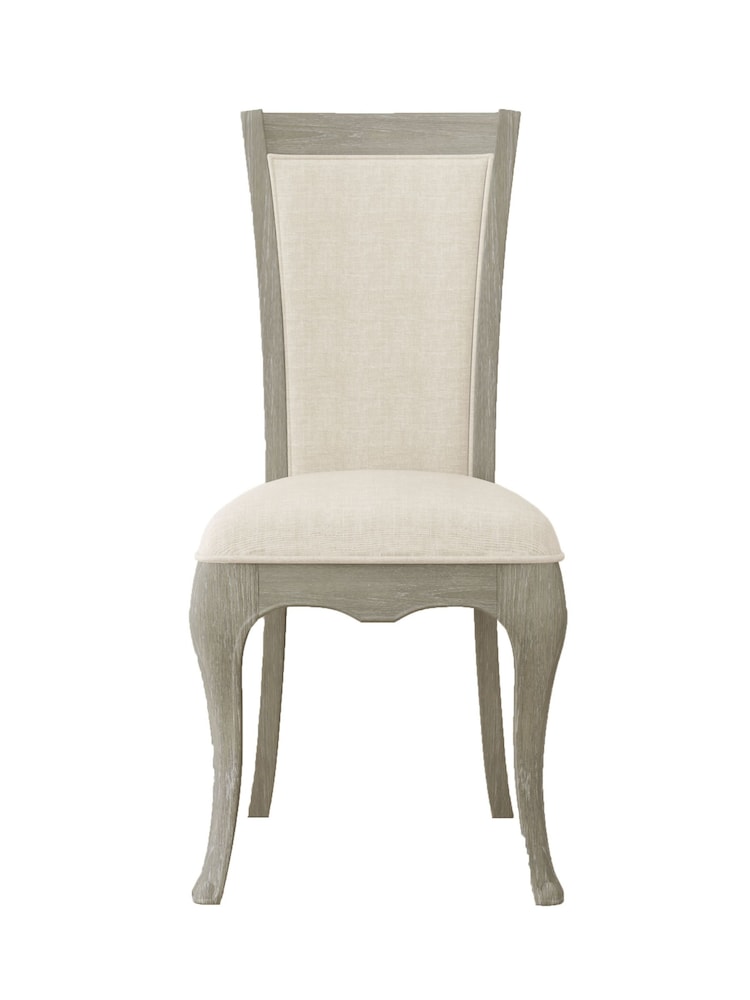 Willis & Gambier Oak Camille Wooden & Upholstered Chair - Image 3 of 3