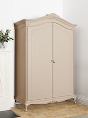 Willis & Gambier Ivory Ivory Wooden Double Wardrobe - Image 1 of 5