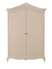 Willis & Gambier Ivory Ivory Wooden Double Wardrobe - Image 3 of 5