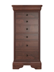 Willis & Gambier Brown Antoinette Wooden Chest of 6 Drawer Drawers - Image 3 of 3