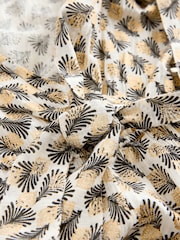 Cream/Black 100% Cotton Playsuit - Image 6 of 7