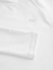 White Long Sleeve Rash Vest (1.5-16yrs) - Image 8 of 8