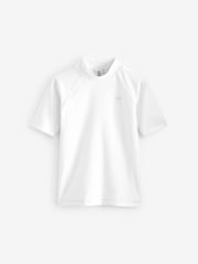 White Short Sleeve Rash Vest (1.5-16yrs) - Image 5 of 7