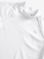 White Short Sleeve Rash Vest (1.5-16yrs) - Image 7 of 7