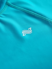 Blue Ombre Short Sleeve Rash Vest (1.5-16yrs) - Image 8 of 8