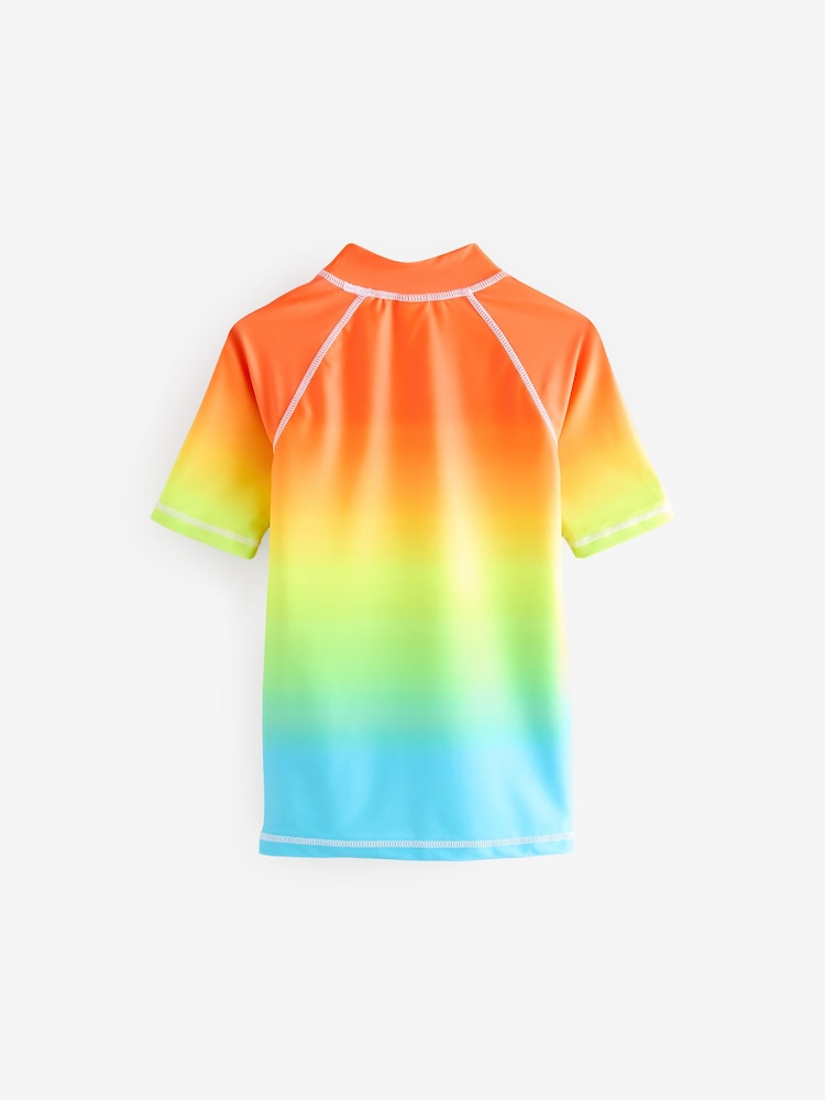 Multi Short Sleeve Rash Vest (1.5-16yrs) - Image 4 of 6