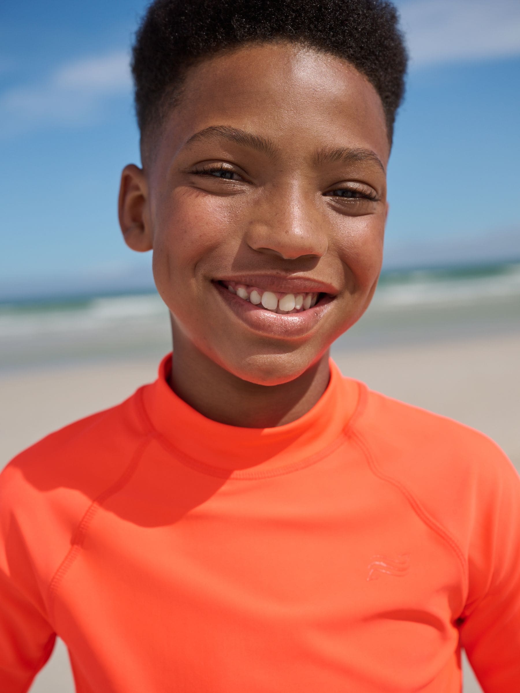 Buy Orange Short Sleeve Rash Vest (1.5-16yrs) from the Next UK