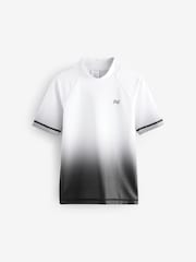 Black and White Ombre Short Sleeve Rash Vest (1.5-16yrs) - Image 4 of 7