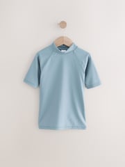 Grey Short Sleeve Rash Vest (1.5-16yrs) - Image 5 of 8