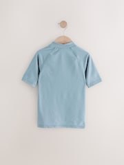 Grey Short Sleeve Rash Vest (1.5-16yrs) - Image 6 of 8