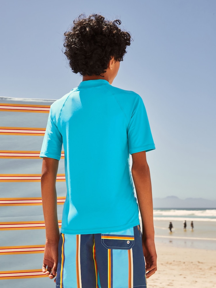 Azul turquesa - Rash Vest (1.5-16yrs) - Imagen 2 de 7 Azul turquesa - Rash Vest (1.5-16yrs) - Imagen 2 de 7