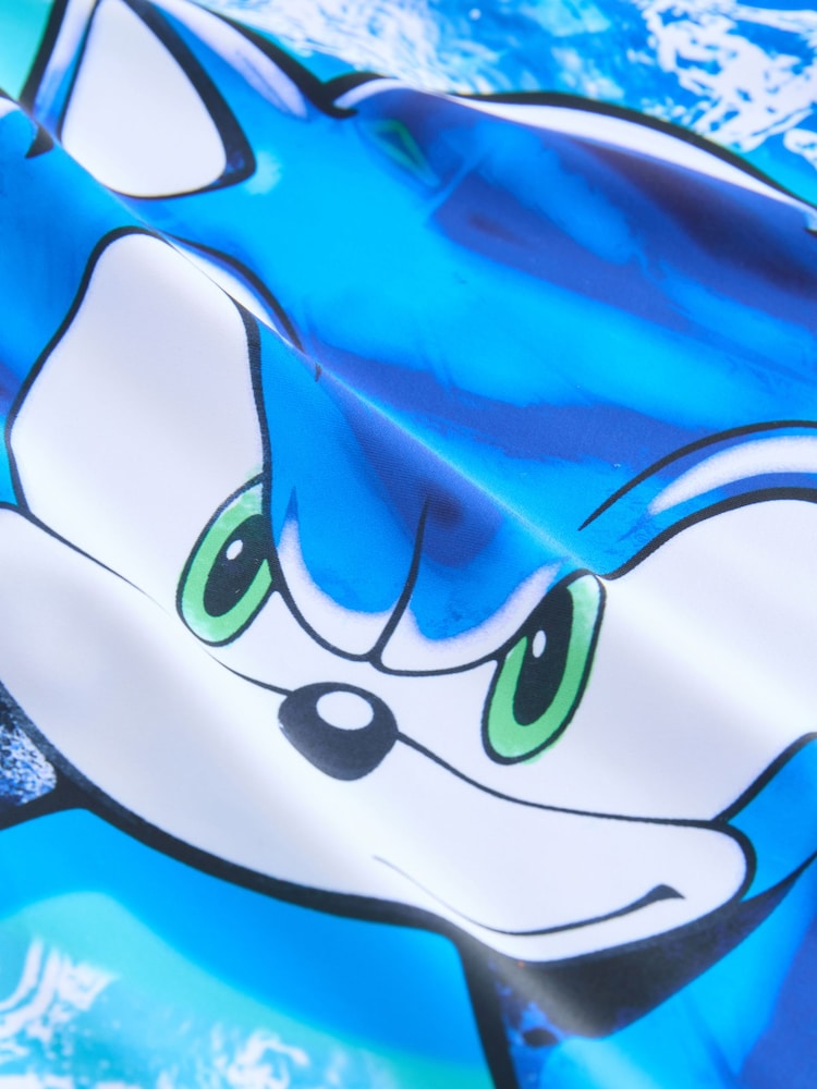 Sonic, Blau - Sonnenschutzweste (3–16 Jahre) (3–16 Jahre) - Image 7 of 8