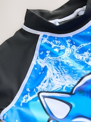 Blue Sonic Rash Vest (3-16yrs) (3-16yrs) - Image 8 of 8