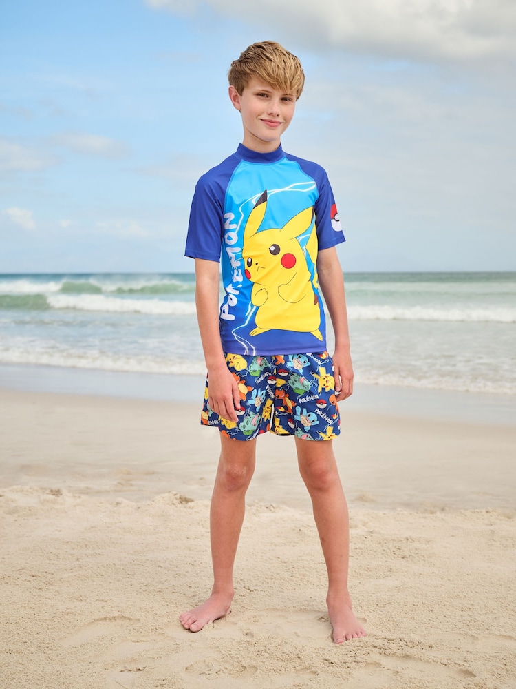 Pokemon Rash Vest (3-16yrs) (3-16yrs) - Image 2 of 8