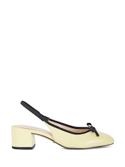 Rumena - Dune London Elegantne superge s sprednjim lokom - Slika 2 iz 6