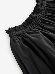 Black Off Shoulder Maxi Dress - Image 7 of 8