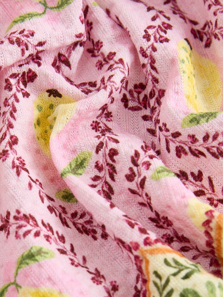 Pink Bandeau Shirred Playsuit - Image 8 of 8