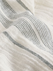 כחול  - Volume Cotton Maxi Dress - Image 7 of 9