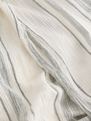 כחול  - Volume Cotton Maxi Dress - Image 9 of 9