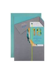 Hallmark Multi For Son Origami Design 18th Birthday Card - Image 2 of 4