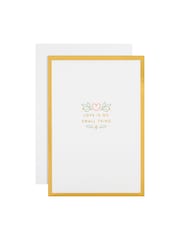 Hallmark White Paper Wonder Anniversary Card 3D Pop-Up Design - Image 3 of 4