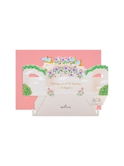 Hallmark White Birthday Card 3D Pop-Up Disney Princesses Design - Image 3 of 4