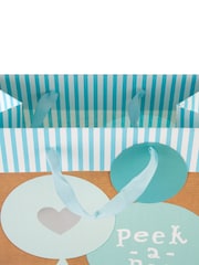 Hallmark Kraft Peek-a-Boo Bear Design Gift Bag - Image 4 of 4