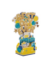 Hallmark Multi Birthday Card 3D Pop-Up Celebration Banner Design - Image 2 of 4