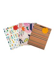 Hallmark Multi Set of 3 Gift Bags In 3 Stylish Birthday Designs - Image 4 of 4