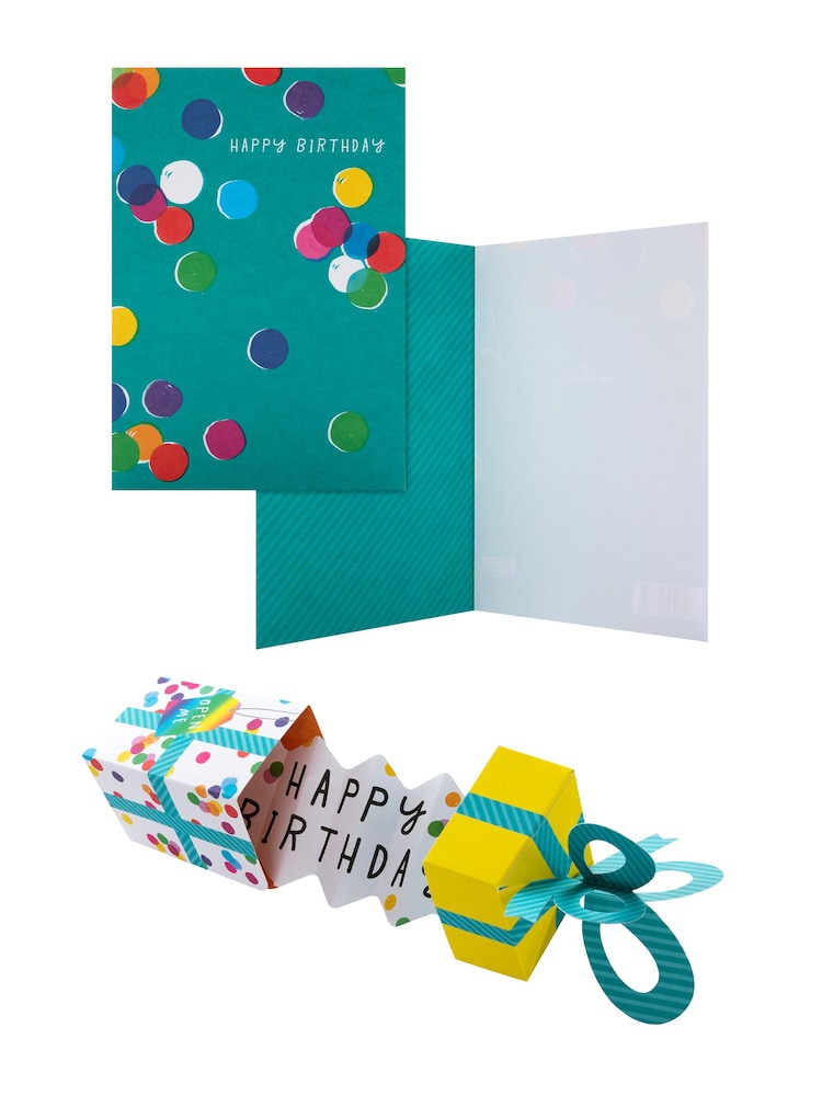 Hallmark Multi Birthday Card 3D Pop-Up Gift Box Designs - Image 2 of 4