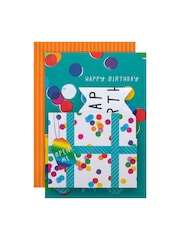 Hallmark Multi Birthday Card 3D Pop-Up Gift Box Designs - Image 3 of 4