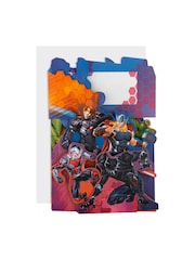 Hallmark Multi Kids Birthday Card 3D Marvel Avengers Design - Image 3 of 4