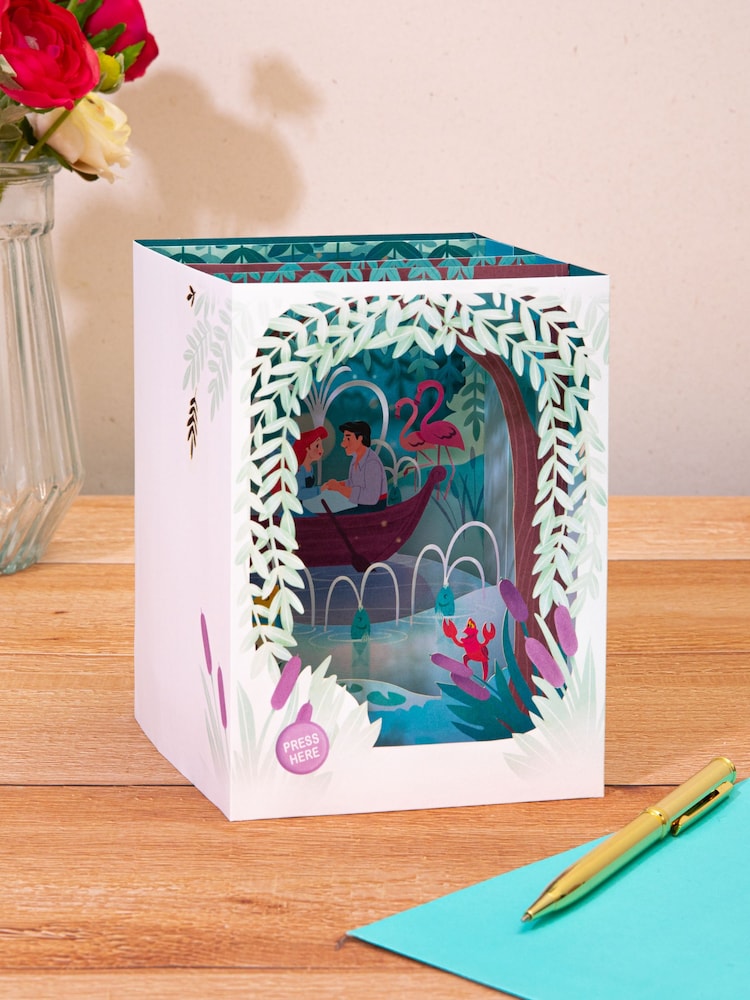 Hallmark Multi 3D Pop-Up Musical Card Disney The Little Mermaid - Image 1 of 4