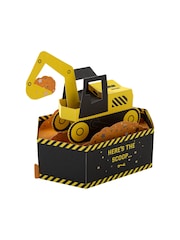 Hallmark Yellow Kids Birthday Card 3D Pop-Up Digger Design - Image 2 of 4